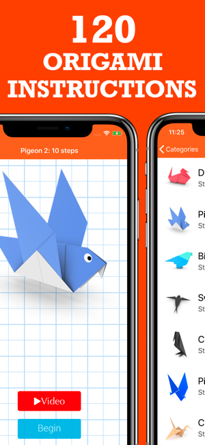 ‎Animated 3D Origami Screenshot