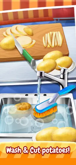 Game screenshot French Fries Maker mod apk