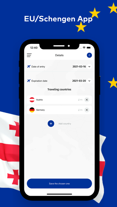 EU Visa Free Screenshot