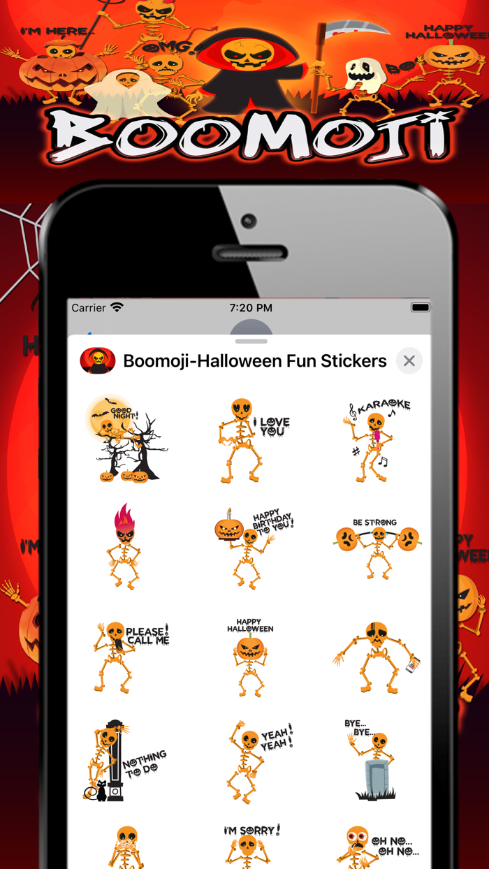 Boomoji Halloween Fun Stickers