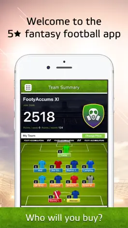Game screenshot Fantasy Hub - Football Manager apk