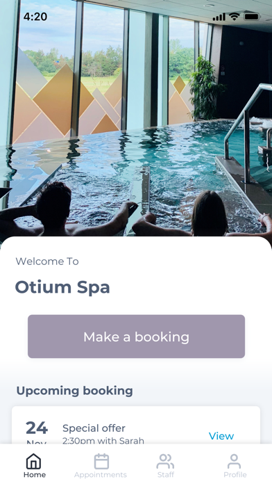 Otium Spa Screenshot