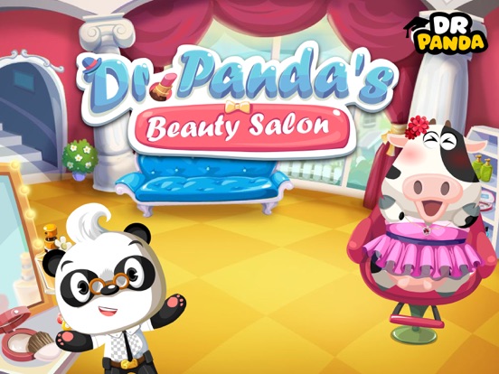 Dr. Panda Schoonheidssalon iPad app afbeelding 1