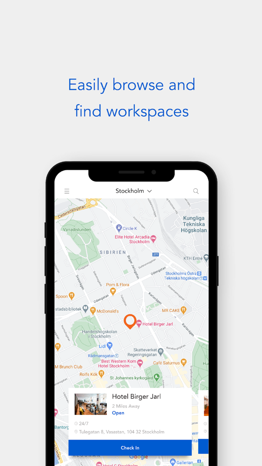 #3. Opus - find workspaces (iOS) 由: Opus Nordic AB