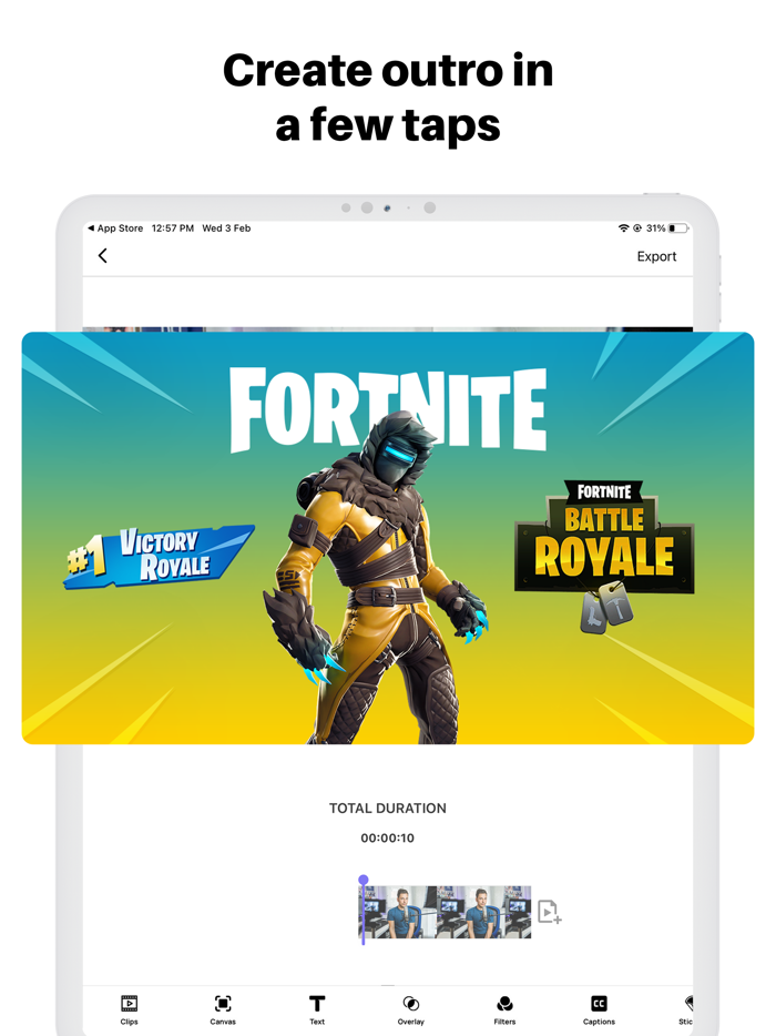 Intro Maker Make Outro for YT