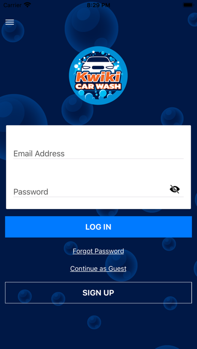 Kwiki Car Wash Screenshot