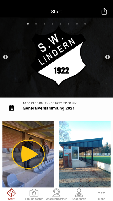 SV Schwarz-Weiß Lindern Screenshot
