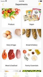 organic basic food iphone screenshot 2