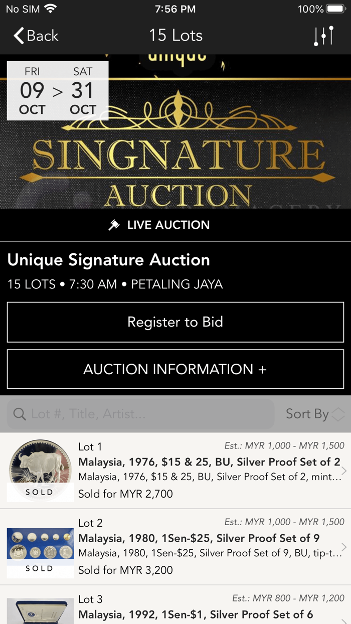 Unique Auctions