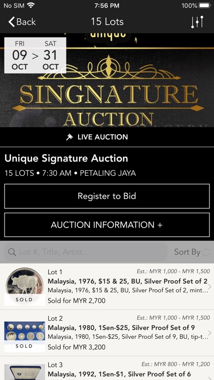 Unique Auctions