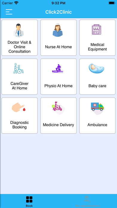 Click2Clinic Screenshot