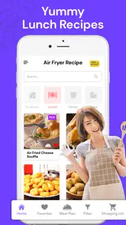 healthy air fryer recipes iphone screenshot 2