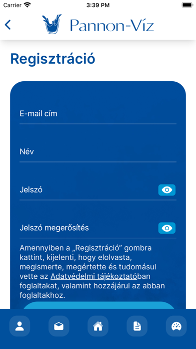 Pannon-Víz Screenshot