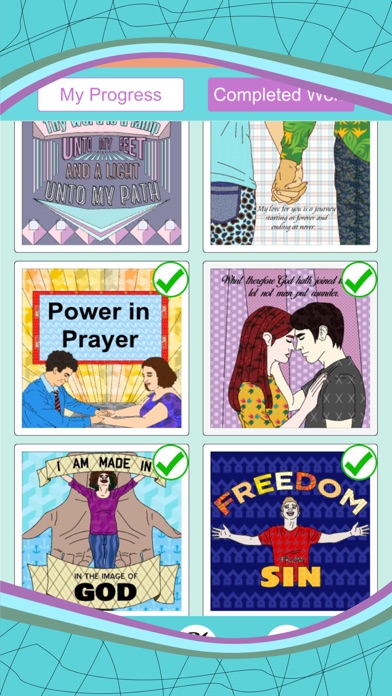 Bible Color By Number Screenshot