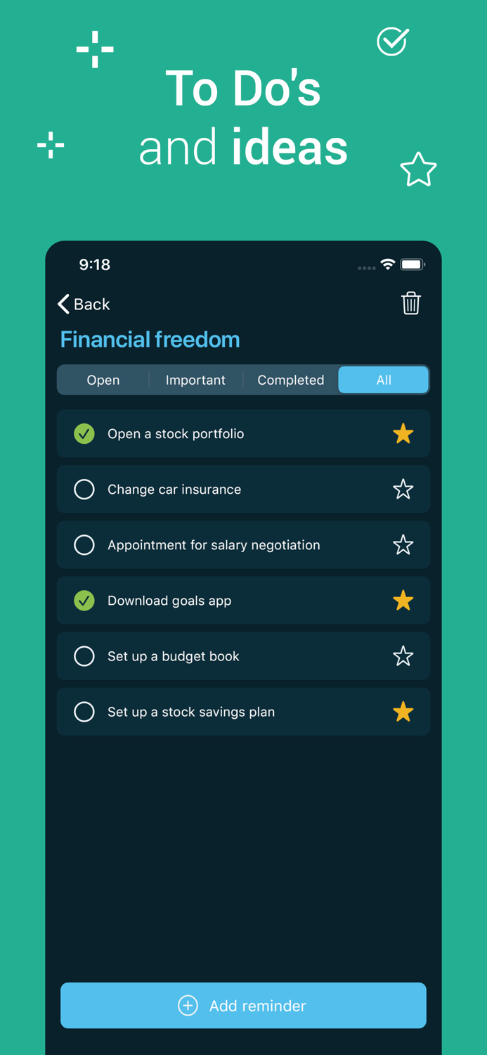 VINIS - Goal Tracker