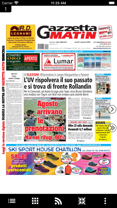 Gazzetta Matin - Valle d'Aosta Screenshot