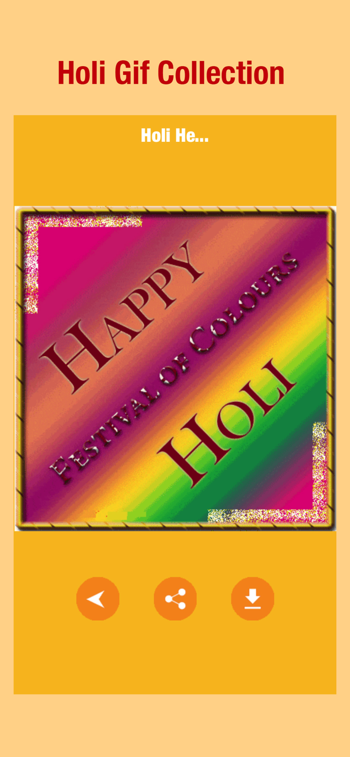 Holi GiF Collection and Cards