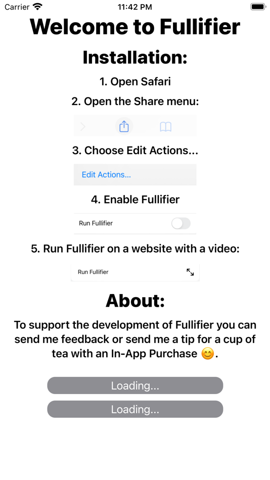 #1. Fullifier (macOS) Ved: Arno Appenzeller