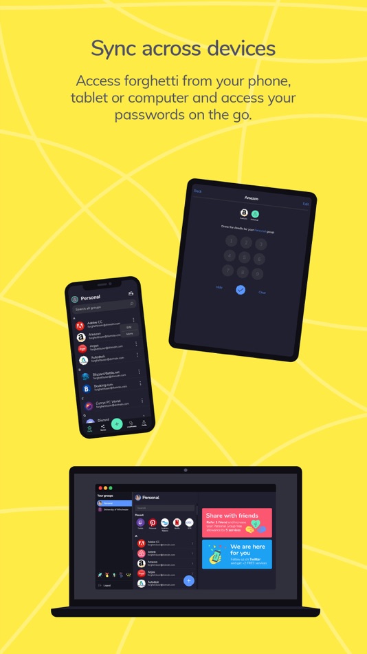 #5. forghetti - Password Manager (iOS) 由: Forghetti Ltd