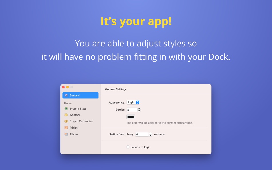 #5. Dockface (macOS) 由: 子骅 李