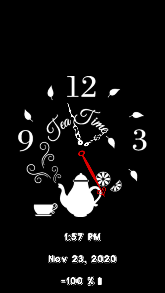 #6. Analog Clock - Stand Face Time (iOS) 来自: Asadullah Yaseen
