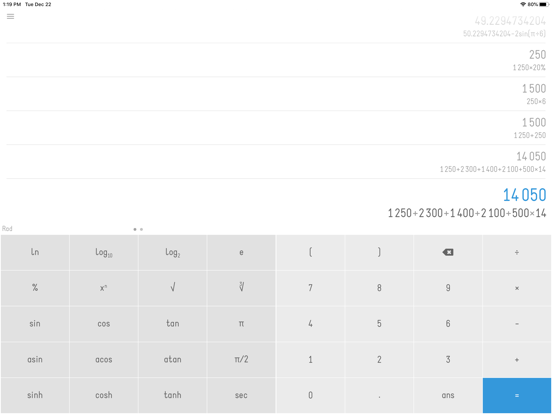 Calc 2M iPad app afbeelding 5