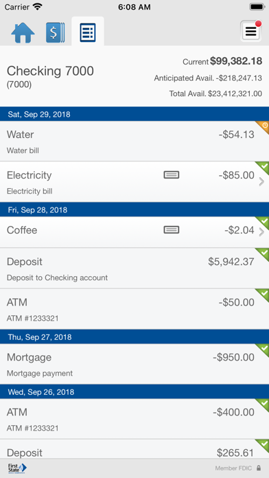 First State Bank Nebraska Biz Screenshot