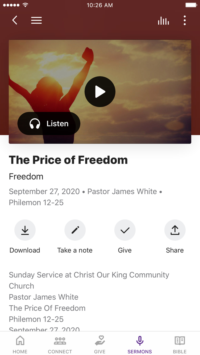 Christ Our King Comm Church