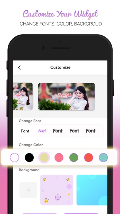 Photo Widget - Color Themes screenshot-5