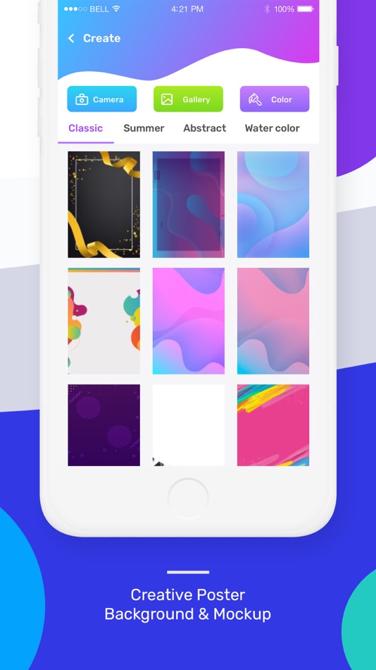 #3. Poster Maker - Flyer Maker (iOS) 由: divyesh khunt
