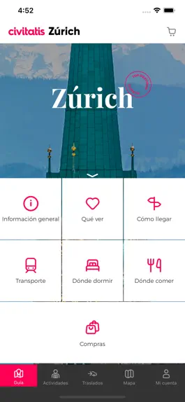 Game screenshot Guía de Zúrich Civitatis.com apk