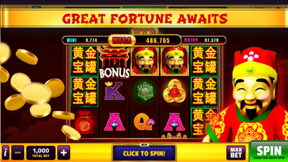 Good Fortune Slots Casino Game Screenshot