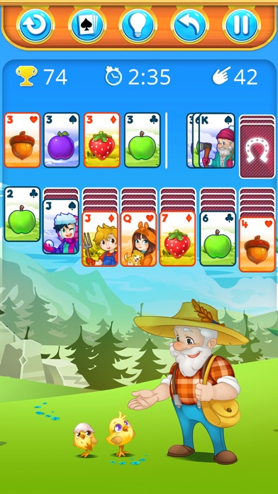 Happy Farm Solitaire Screenshot