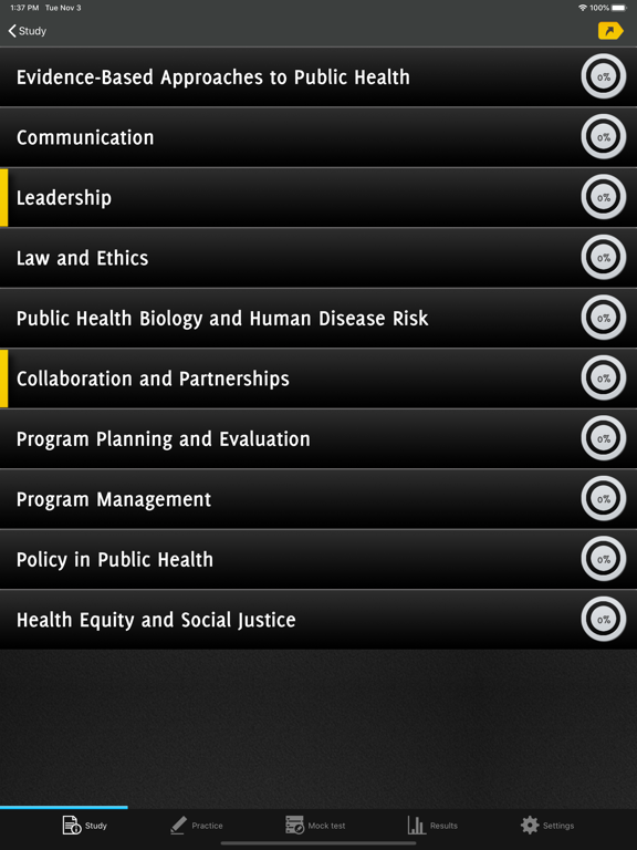 Screenshot #5 pour Certified Public Health Exam