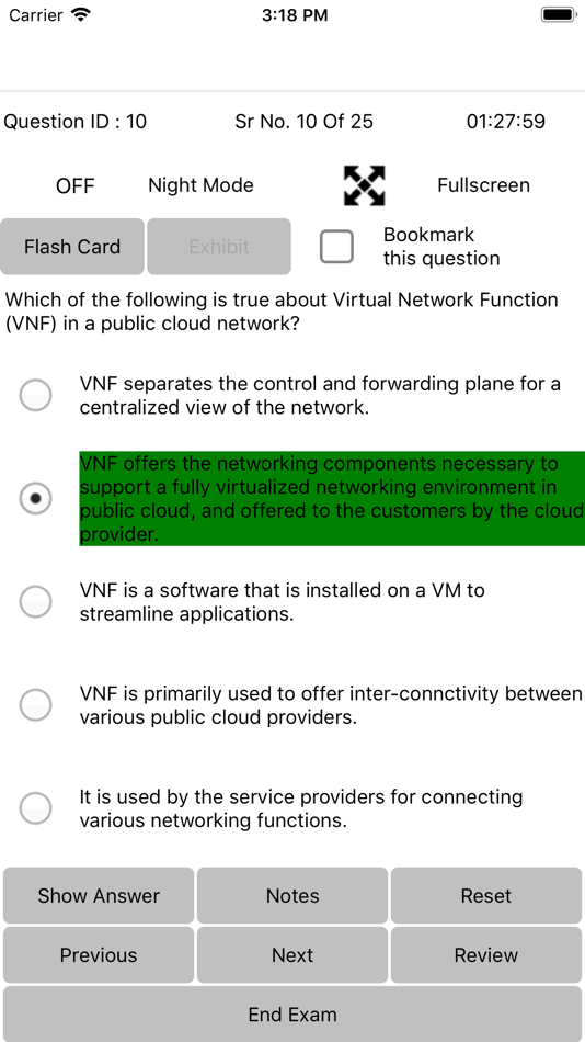 #2. CCNP ENCOR Exam Simulator (iOS) By: Anand Software and Training Pvt Lyd