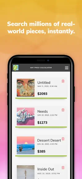 Game screenshot Art Price Calculator hack