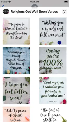 Game screenshot Religious Get Well Soon Verses apk