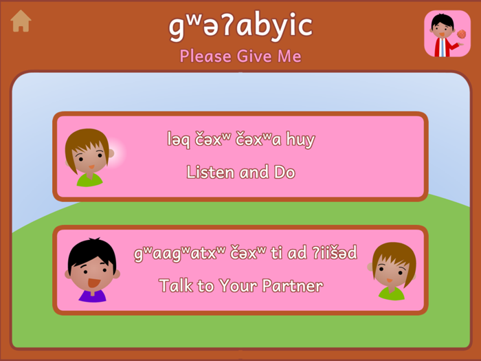 Our Table - Lushootseed