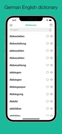 Game screenshot Dictionary of German language mod apk