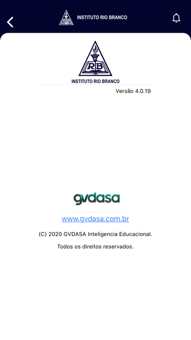 Instituto Rio Branco - IRB Screenshot