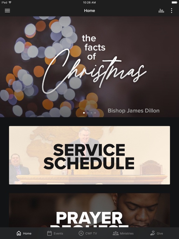 Screenshot #4 pour Christian World Fellowship