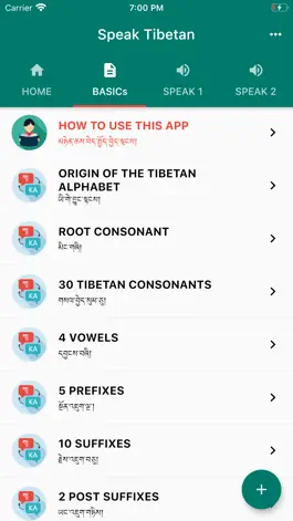 Game screenshot Speak Tibetan with Audio apk