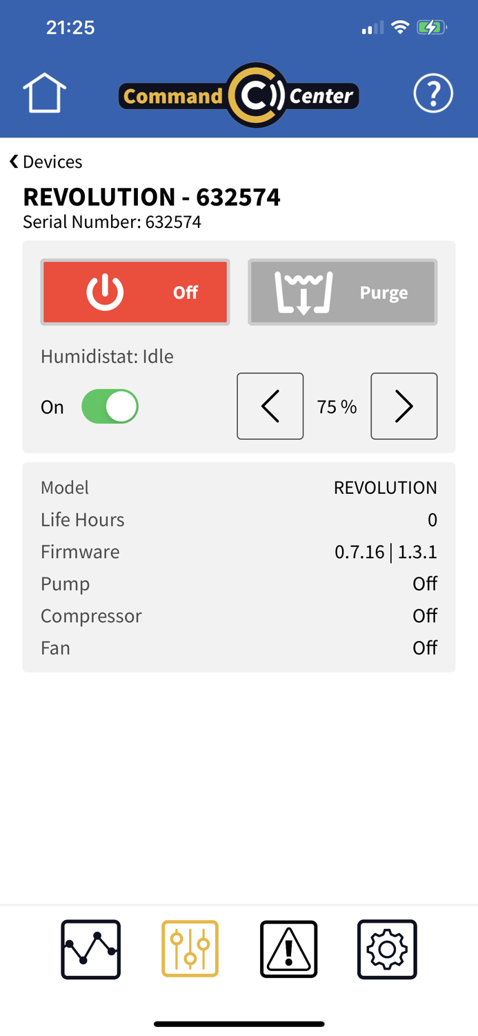 Dri-Eaz Command Center