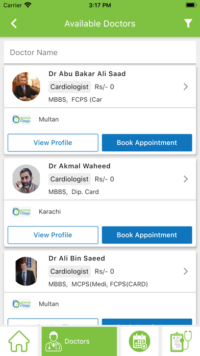 Green Clinic Screenshot