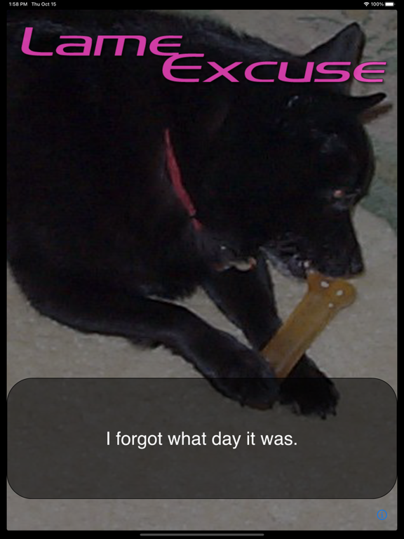 Screenshot #4 pour Lame Excuse