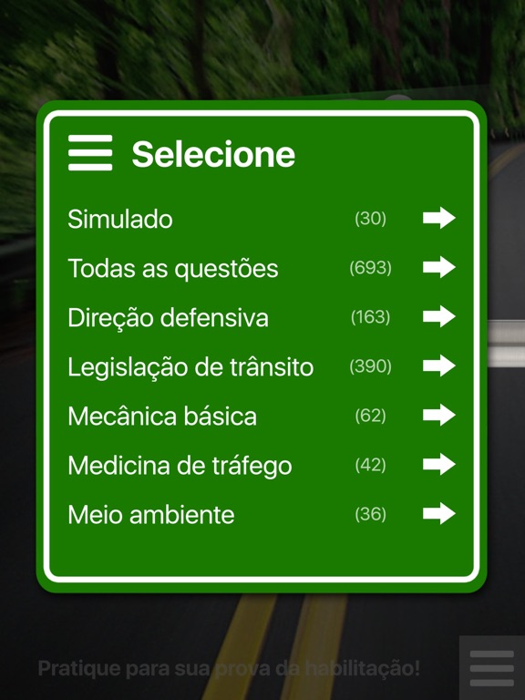 Screenshot #5 pour Simulado CNH