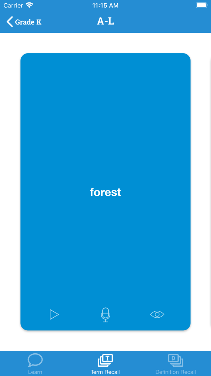 Elevate Science K-5 Vocab