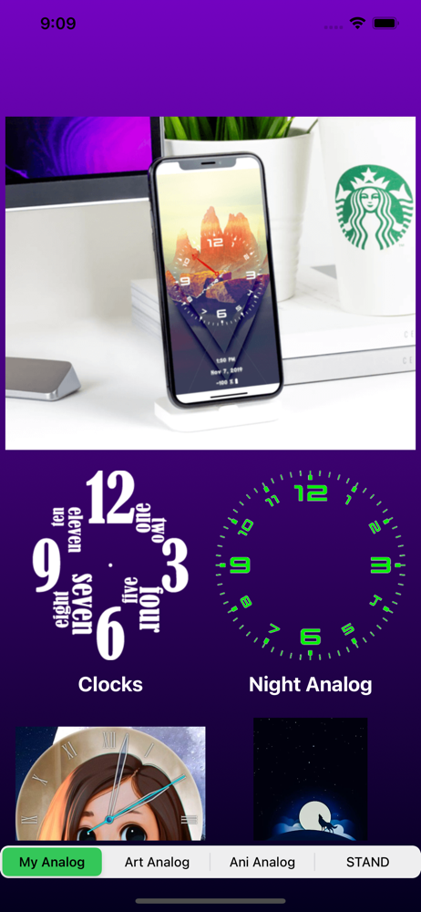 Analog Clock Face-Clock Widget screenshot 1