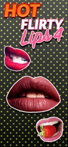 Hot Flirty Lips 4 screenshot #3 for iPhone