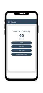 IQ Test: Intelligence Test screenshot #3 for iPhone